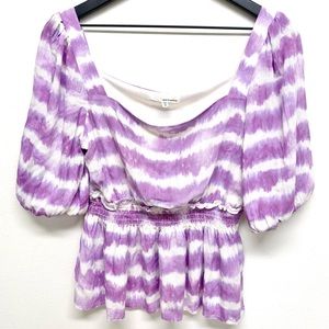 june & hudson Peplum Blouse